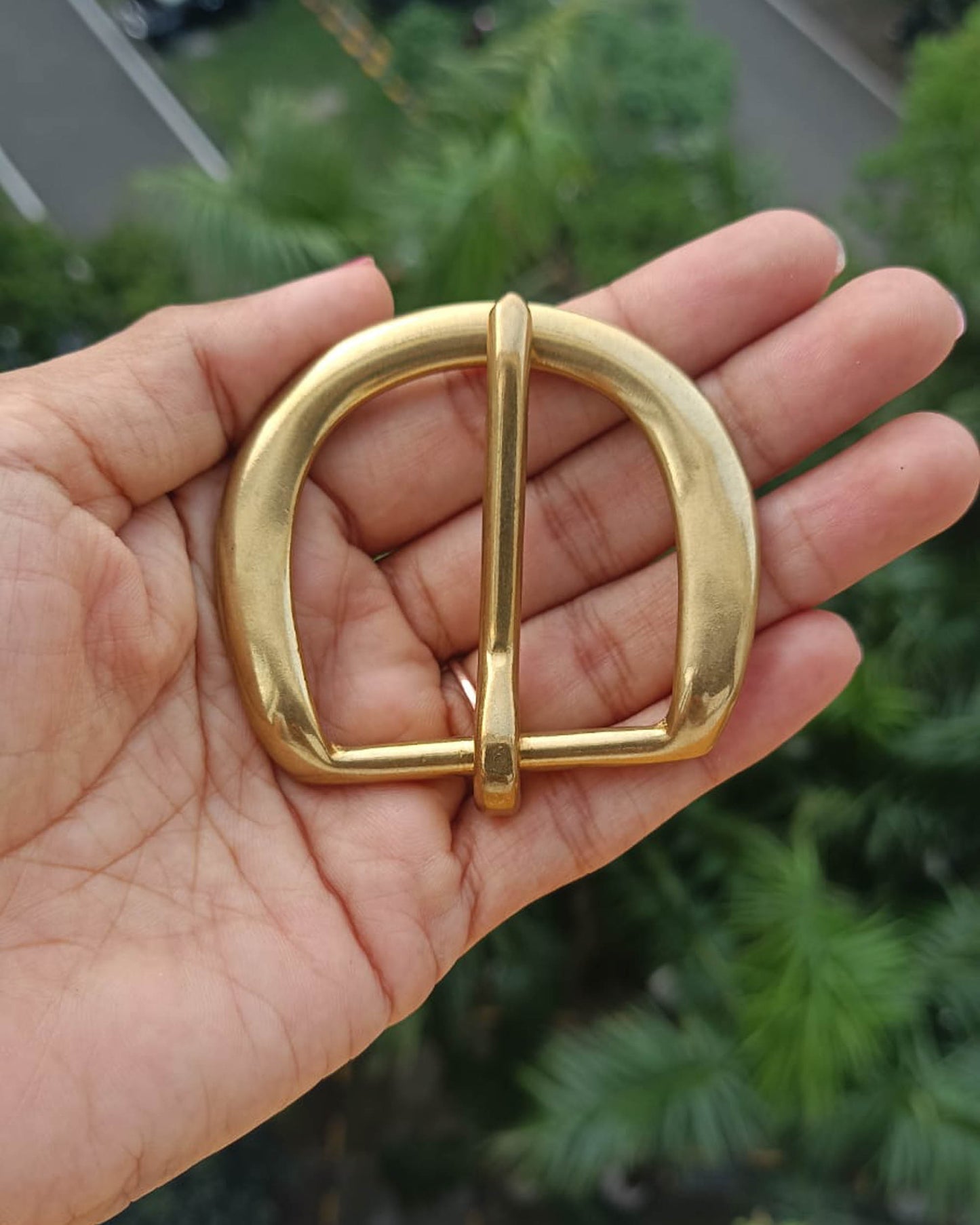 Kasi Belt Buckle (Solid Brass) | 38mm | India Leather Supply