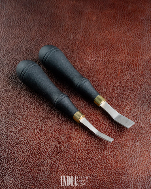 Leather roughing tool with contoured moulded handle | India Leather Supply