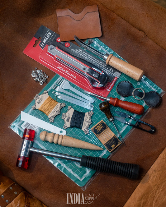 Leathercraft Starter Kit No 4 | India Leather Supply
