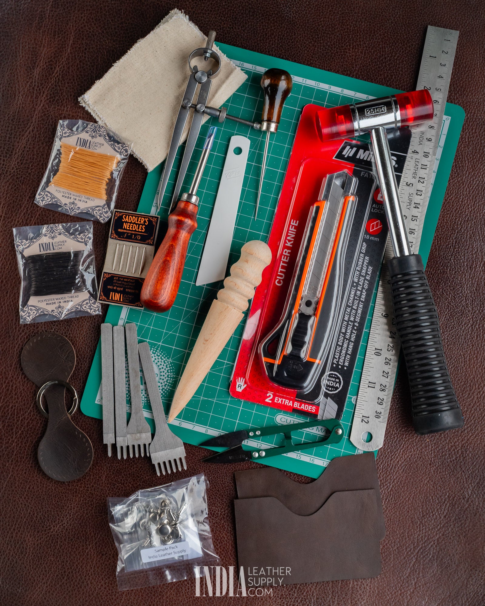 Leathercraft Starter Kit No 4 | India Leather Supply