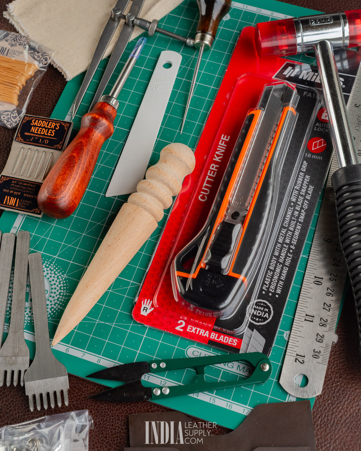 Leathercraft Starter Kit No 4 | India Leather Supply