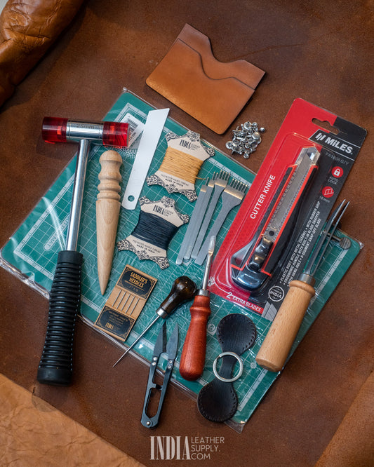 Leathercraft Starter Kit No 4 | India Leather Supply