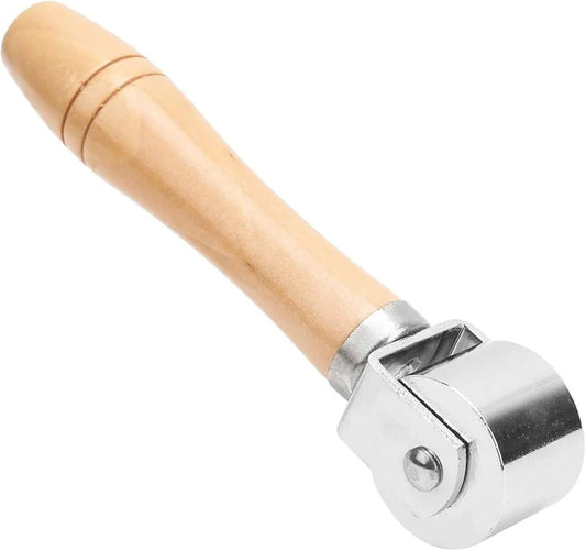 Leathercraft Wooden Handle Leather Press Edge Roller | India Leather Supply