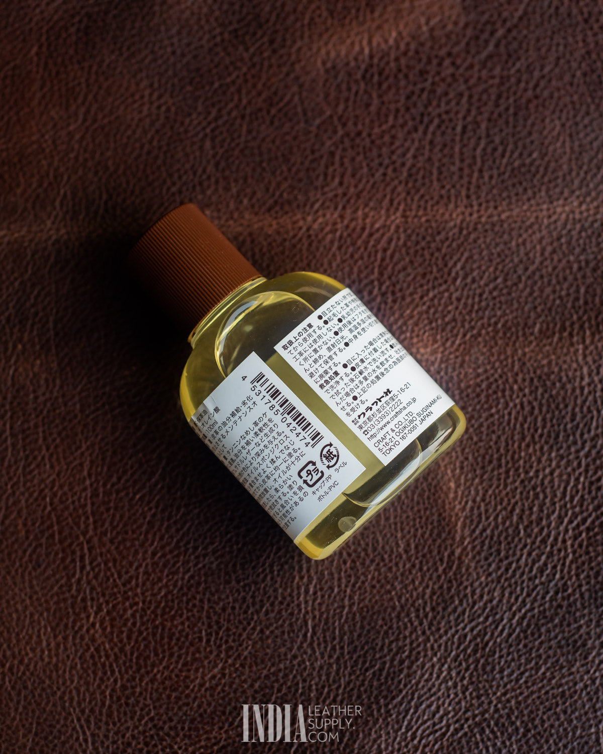 Neatsfoot Oil (100ml) by Craft Sha (Japan) | India Leather Supply