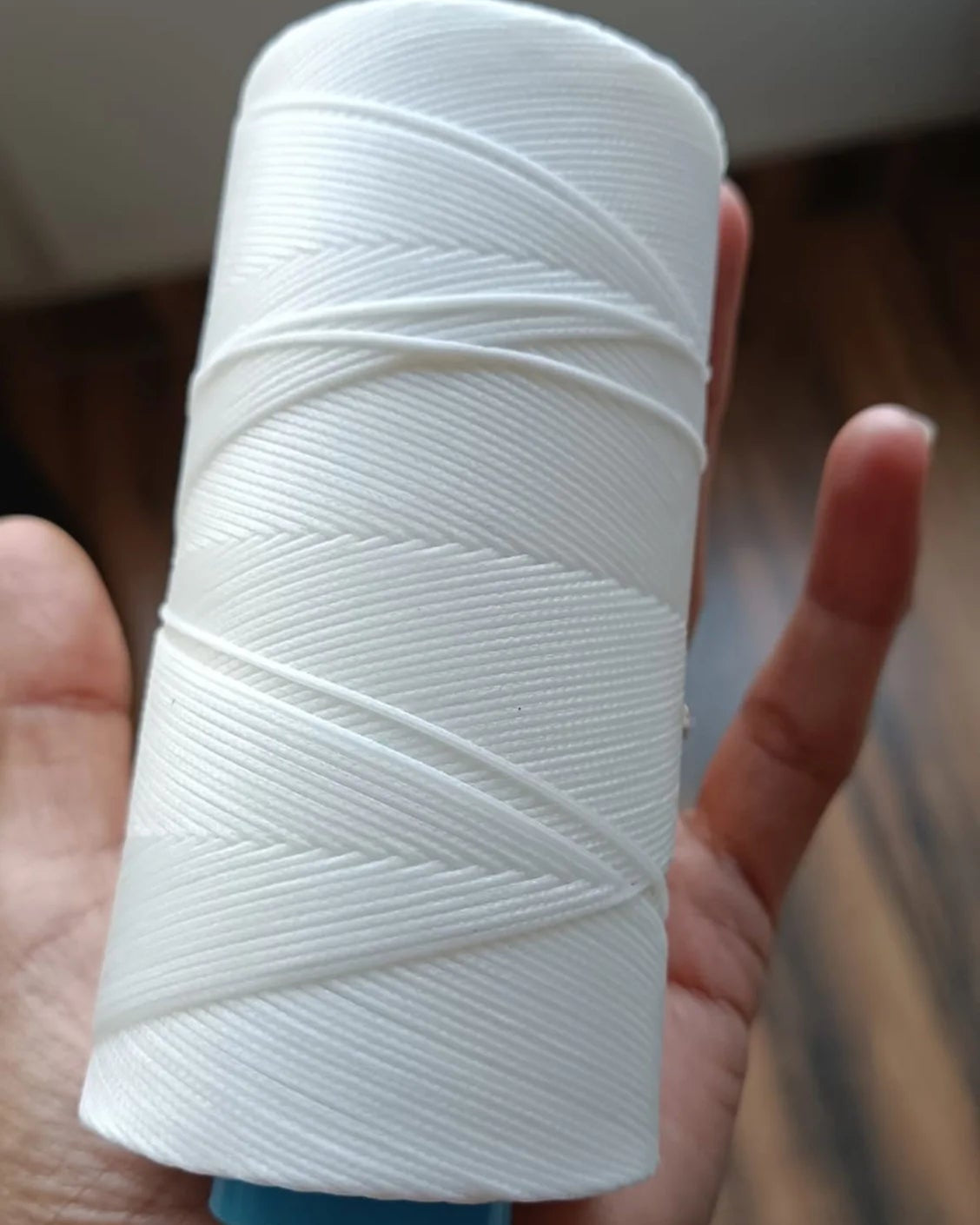 0.8 mm 400 Meters Polyester Waxed Thread| Threads India