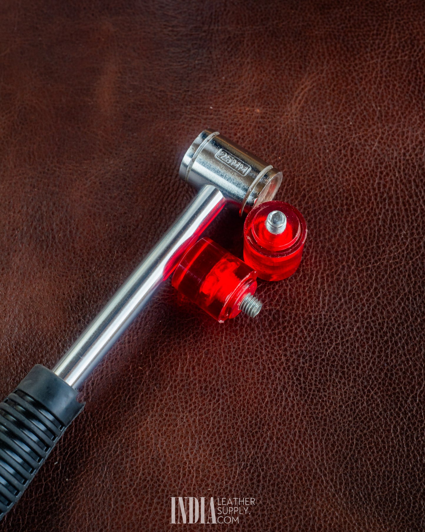 Nylon Hammer (25mm, Replaceable Head) | India Leather Supply
