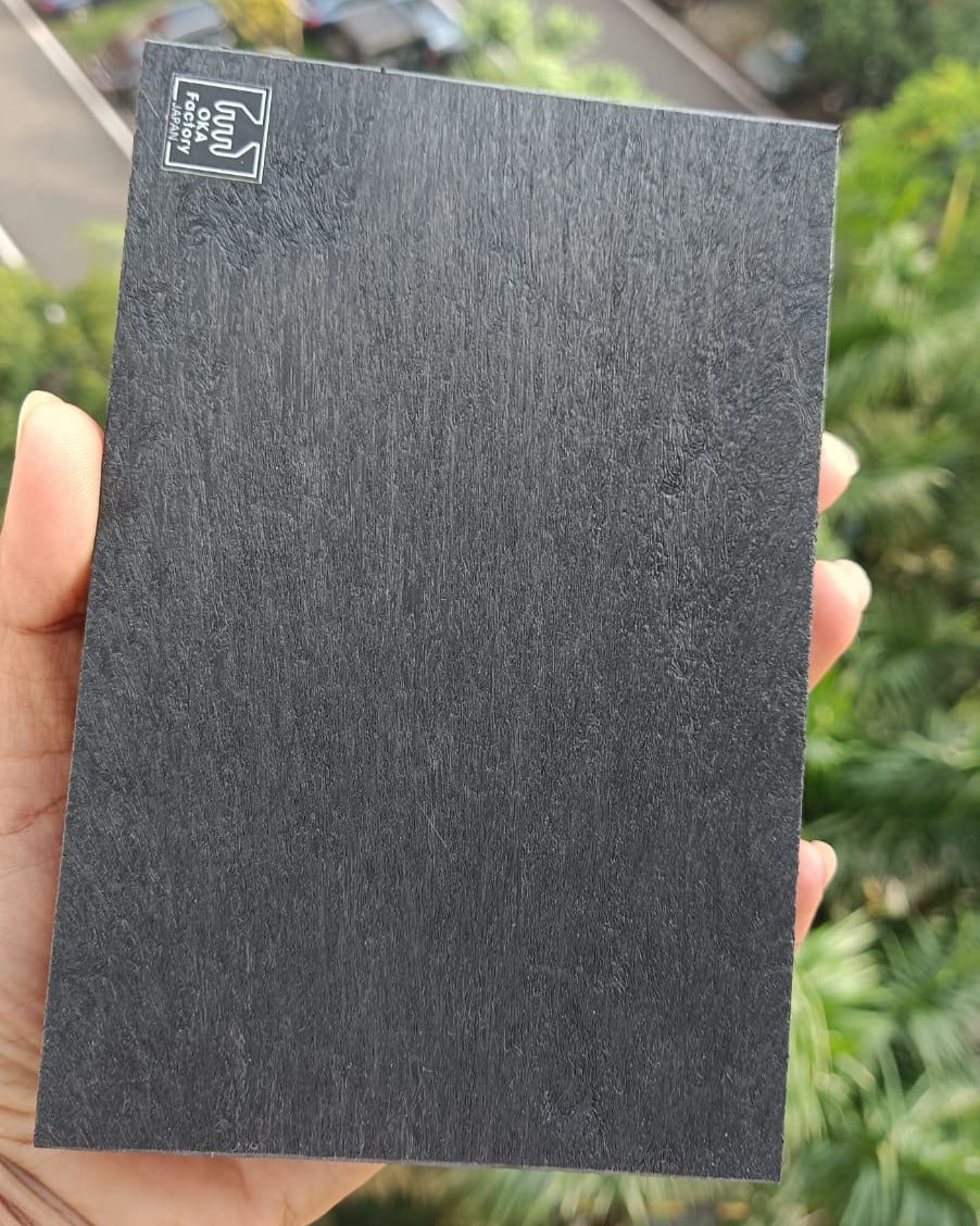 OKA Factory Rubber Pound Board Wood Grain Finish | India Leather Supply