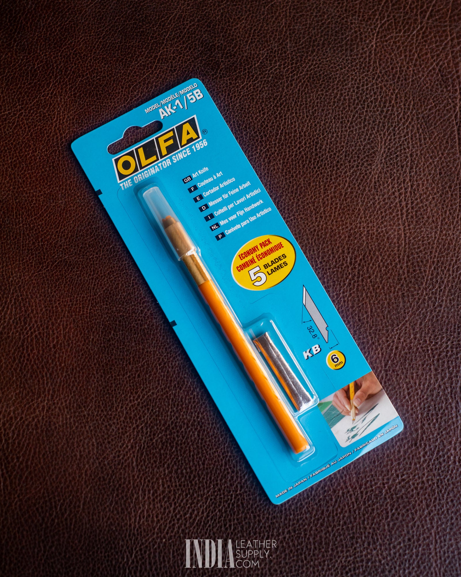 OLFA AK-1/5B Precision Art Knife | India Leather Supply