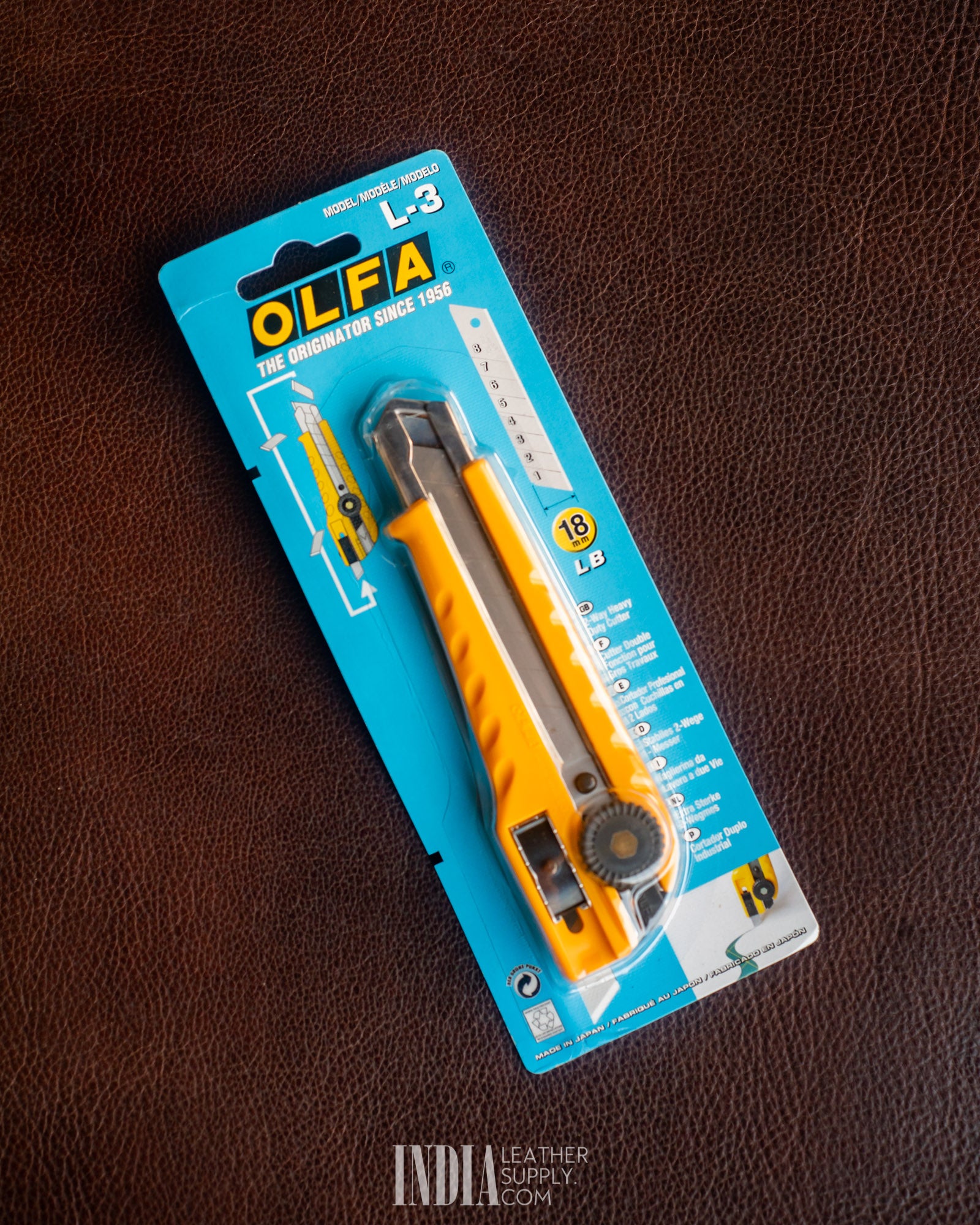 OLFA L-3 2-Way Heavy-Duty Cutter | India Leather Supply