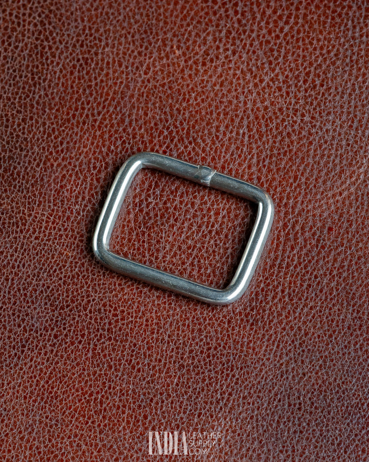 Rectangular Strap Loops SS 25mm 36mm - 2 | India Leather Supply