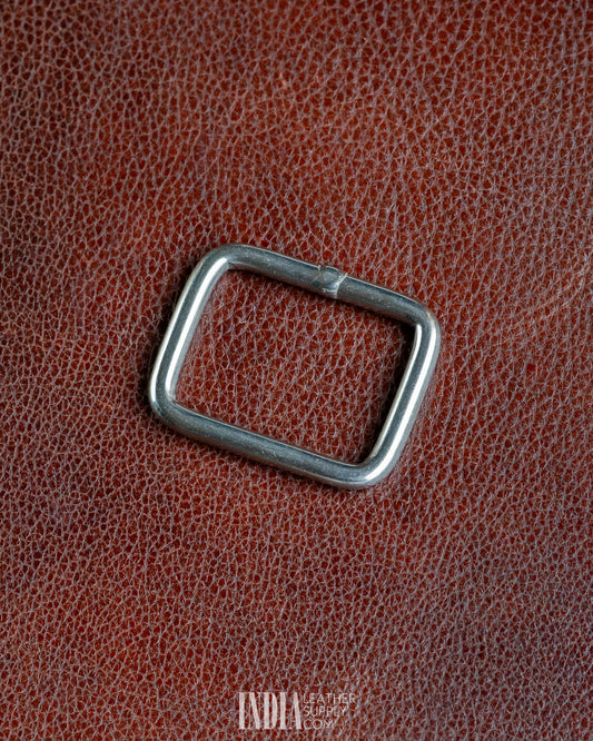 Rectangular Strap Loops SS 25mm 36mm - 2 | India Leather Supply