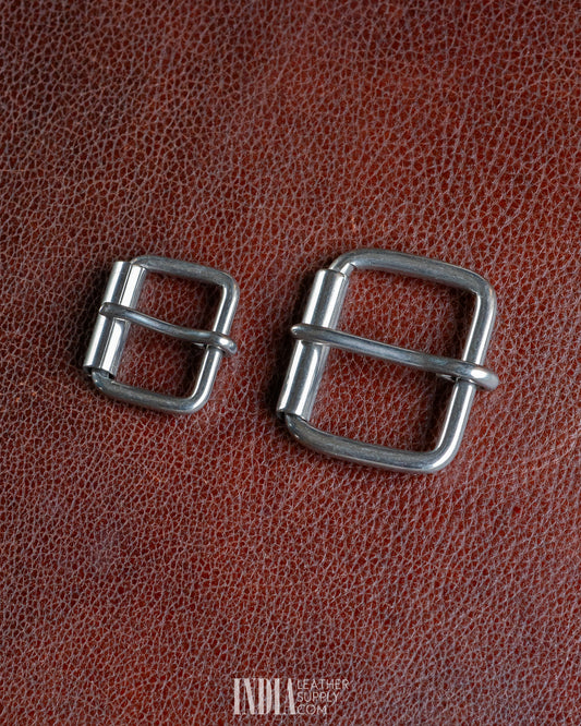 Roller Buckle 25mm 36mm SS - 1 | India Leather Supply