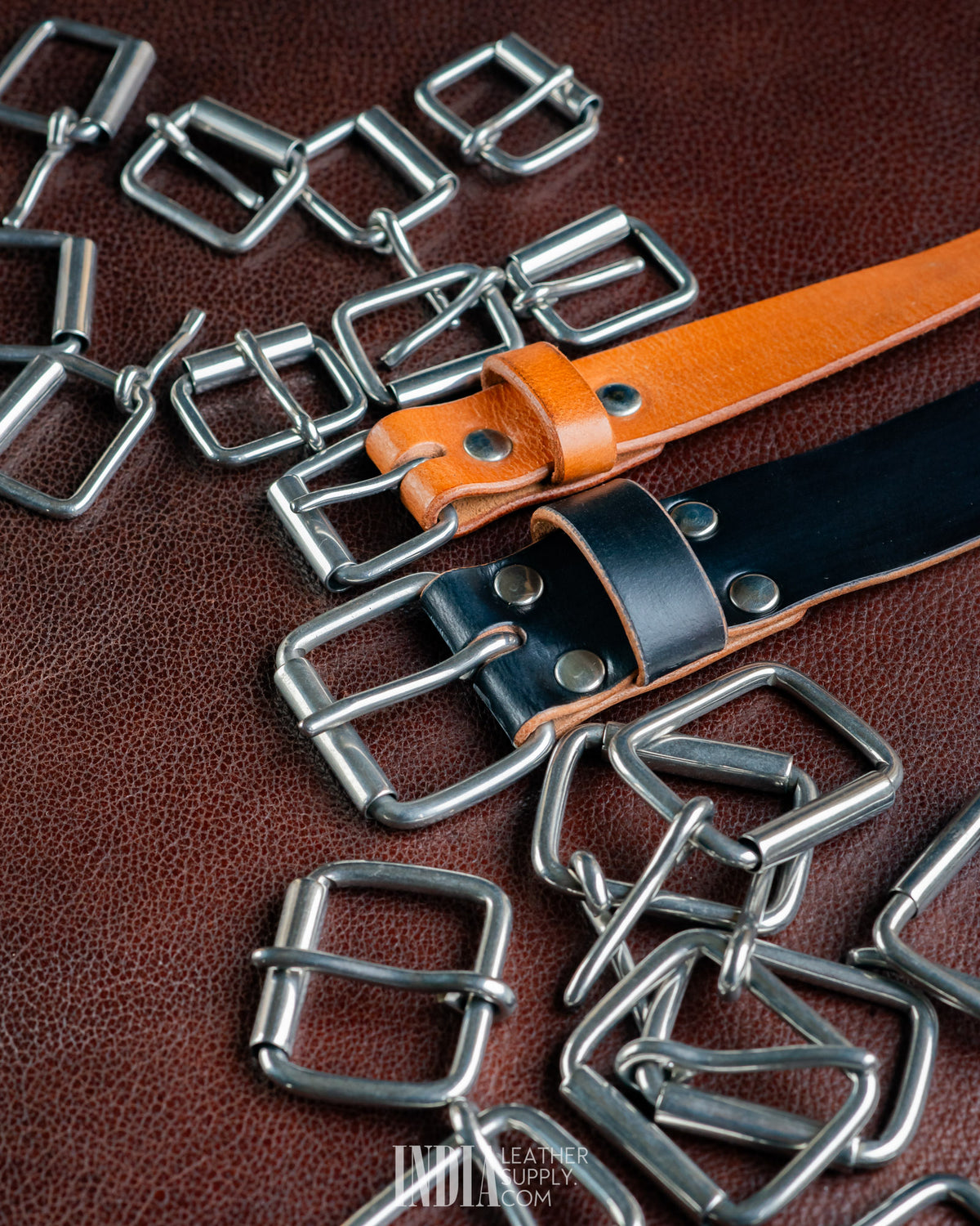 Roller Buckle 25mm 36mm SS - 5 | India Leather Supply