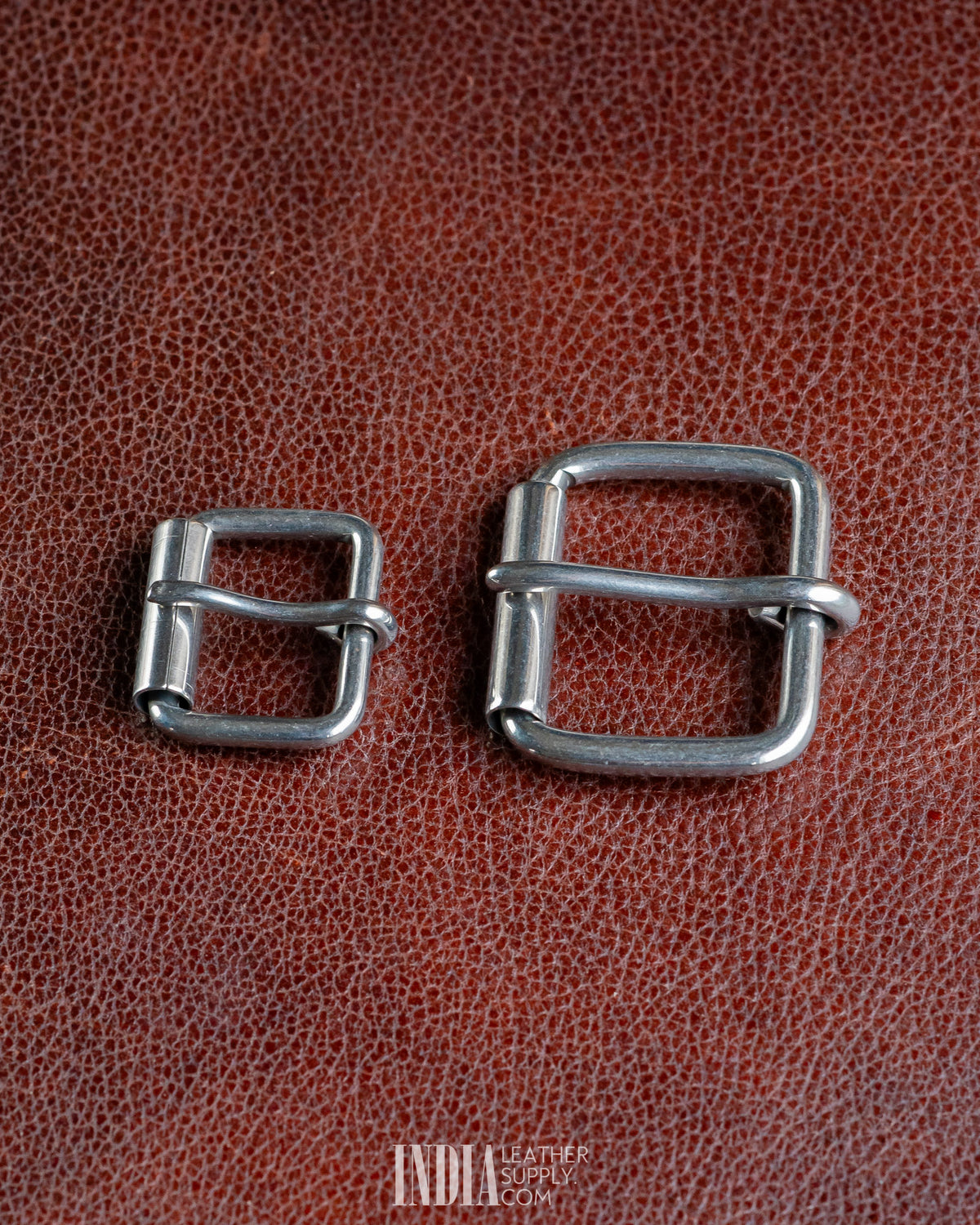 Roller Buckle 25mm 36mm SS - 6 | India Leather Supply