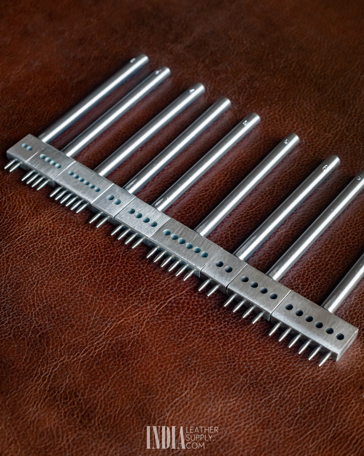 Round-hole Stitching Chisel Set | India Leather Supply