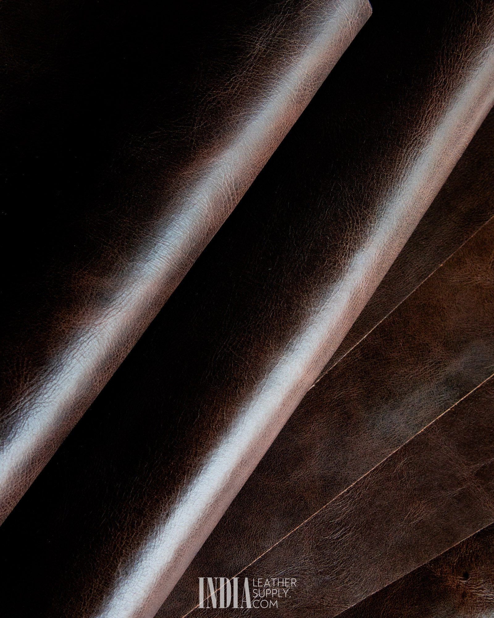 Sheong Shi Tannery - Brown Chrome - 1/1.1mm | India Leather Supply
