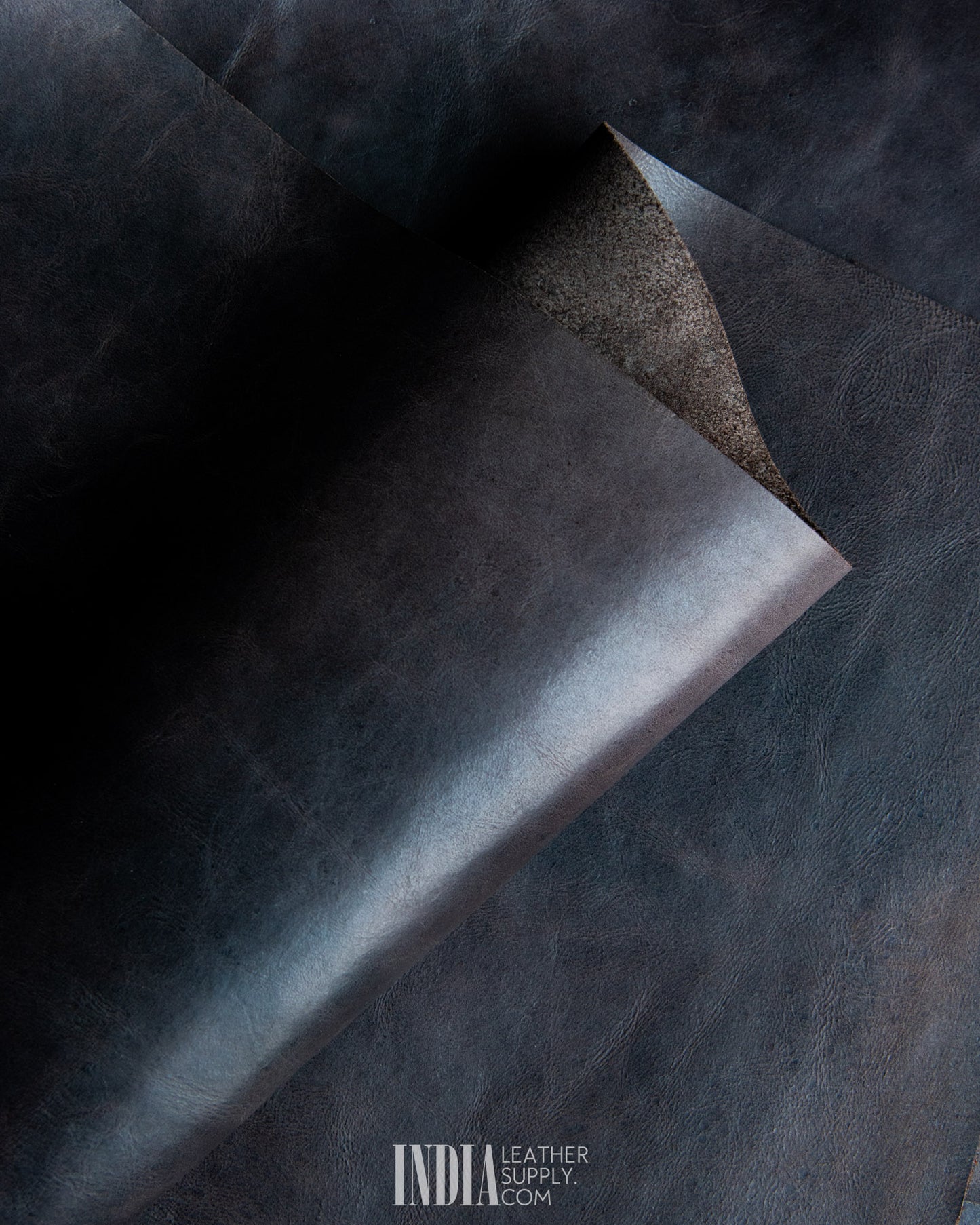 Sheong Shi Tannery - Grey Chrome - 1/1.1mm | India Leather Supply