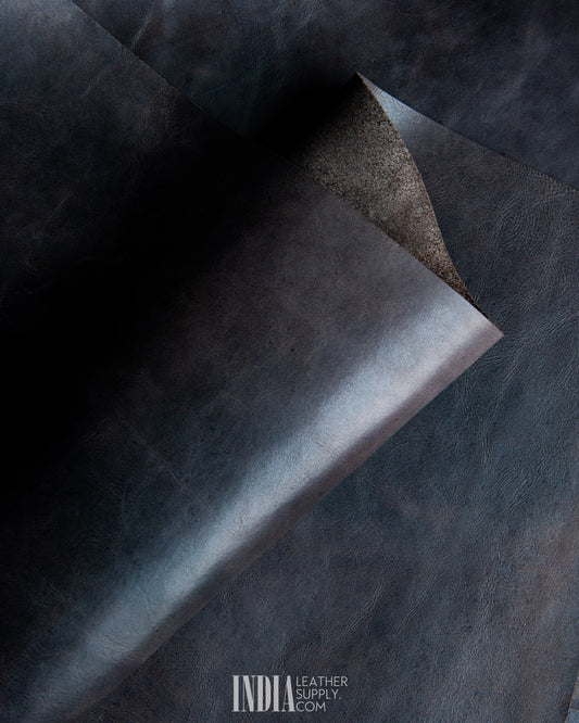 Sheong Shi Tannery - Grey Chrome - 1/1.1mm | India Leather Supply