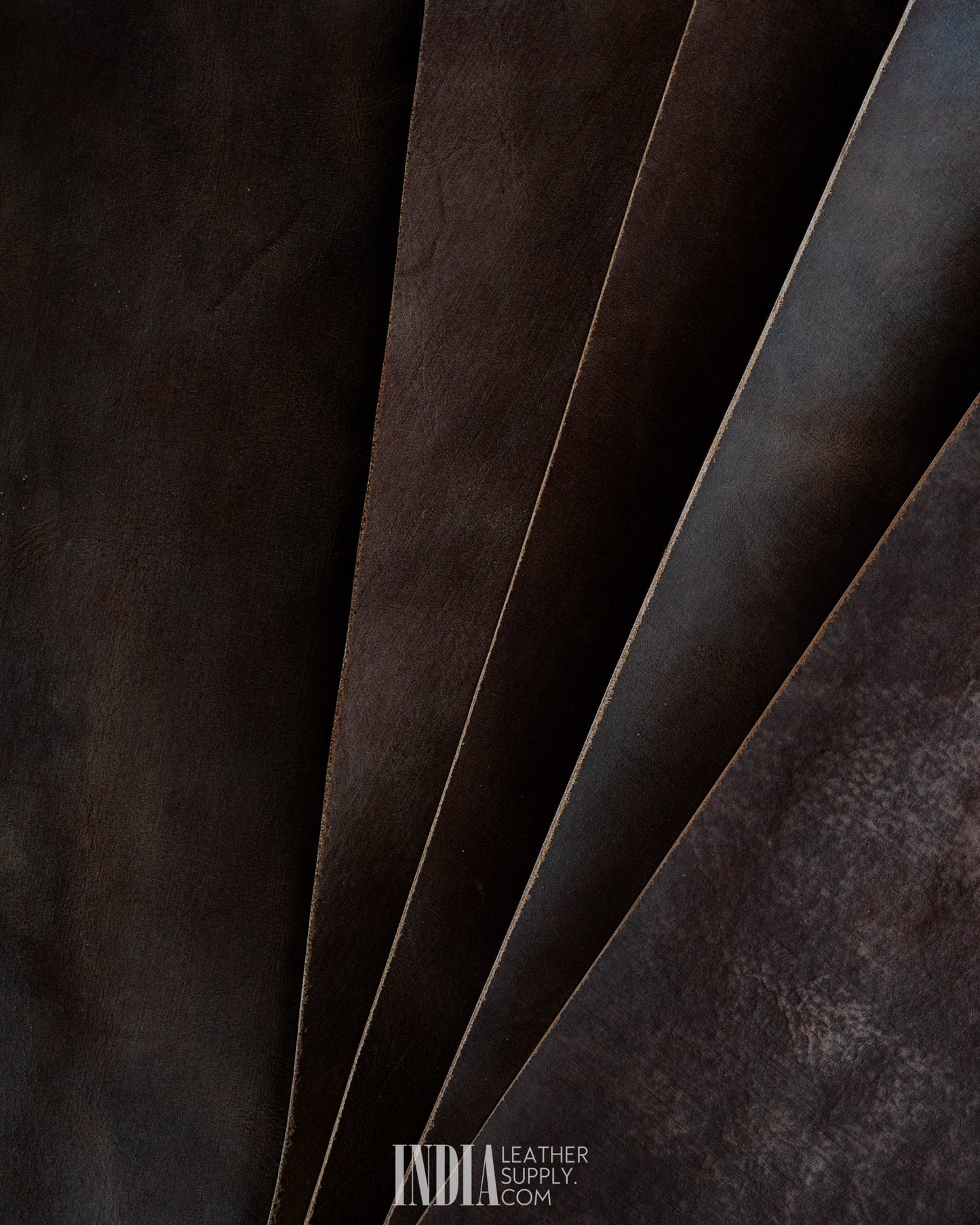 Sheong Shi Tannery - Hunter Brown - 1.6/1.8mm | India Leather Supply