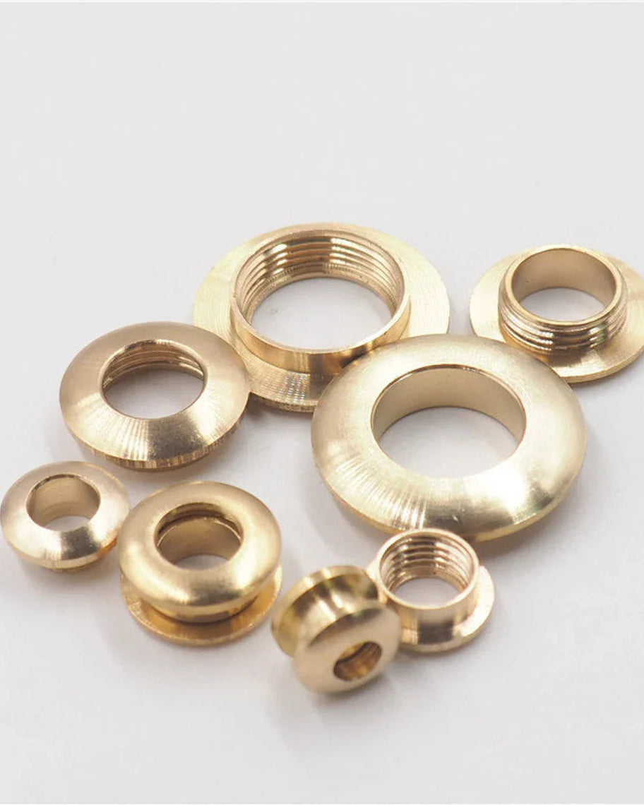 Solid Brass Eyelets | India Leather Supply