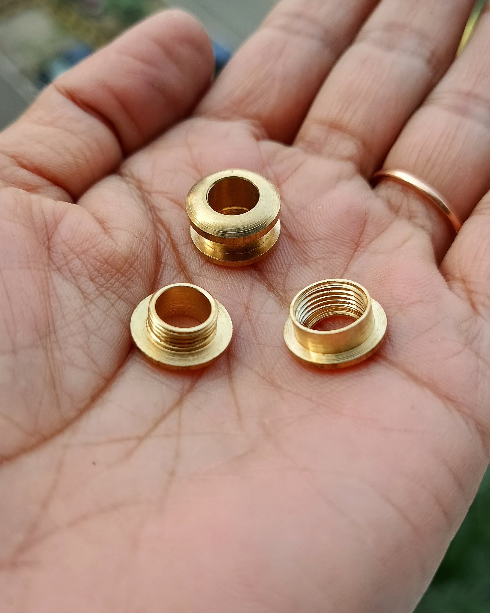 Solid Brass Eyelets | OD-13mm | India Leather Supply