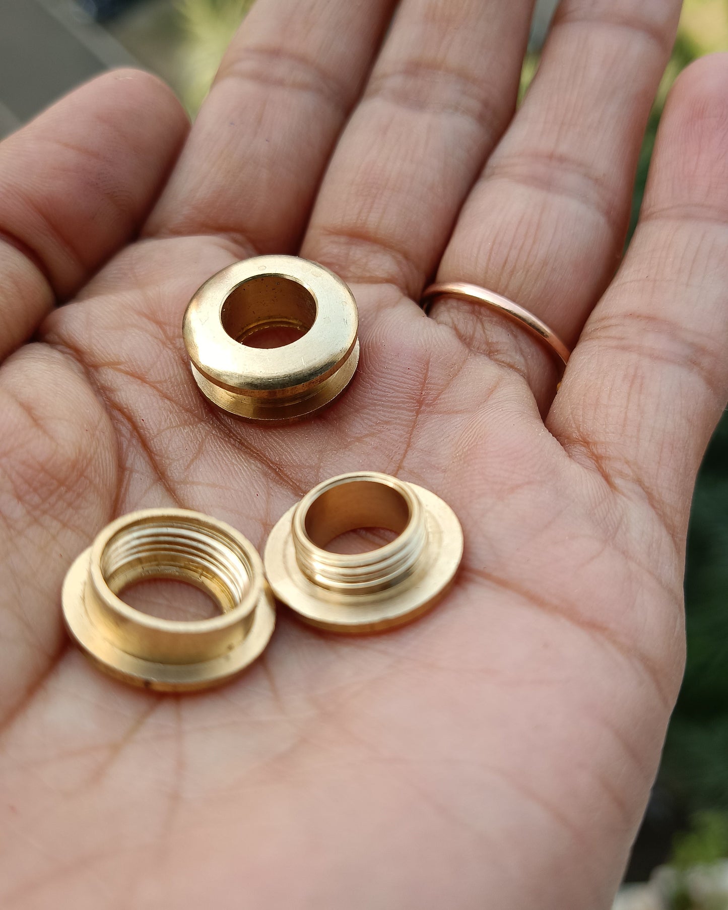 Solid Brass Eyelets | OD-16mm | India Leather Supply