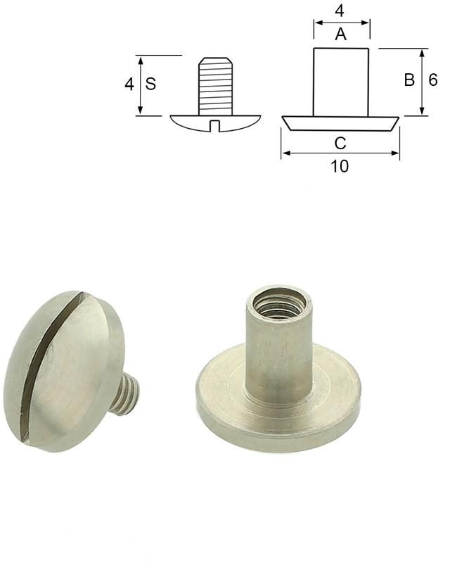 Stainless Steel Belt Screw | India Leather Supply