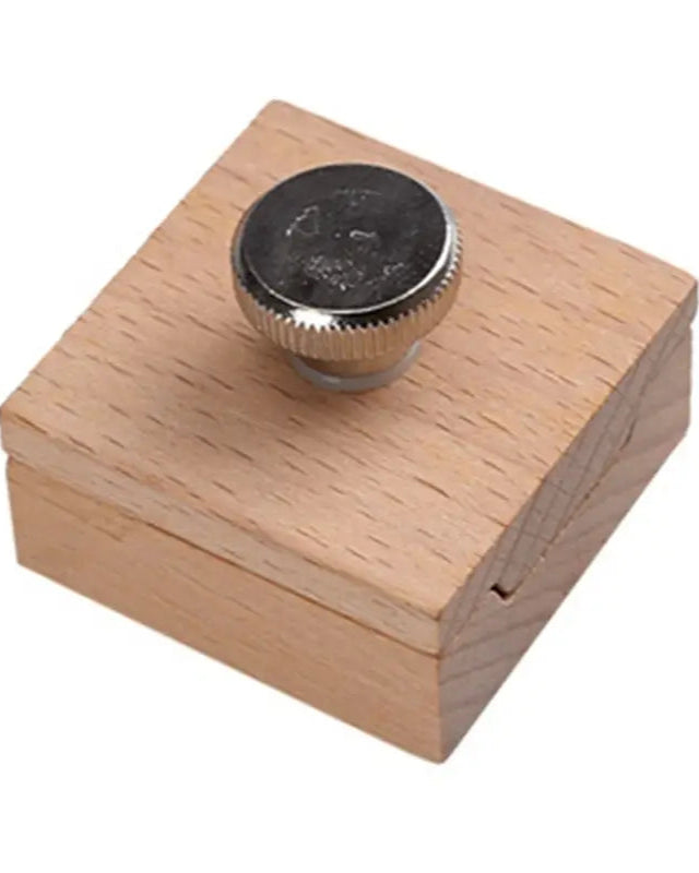 Wooden Sandpaper Block | Square | India Leather Supply